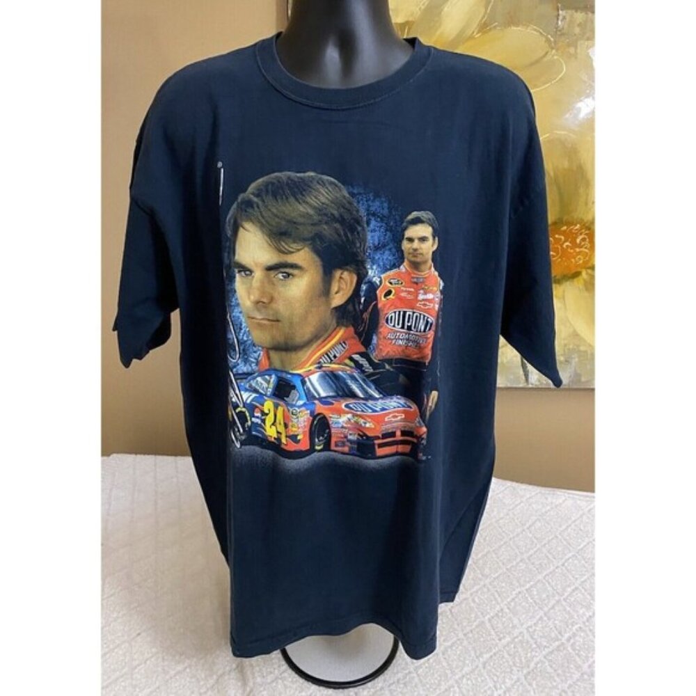 Chase Authentics Y2K Jeff Gordon #24 DuPont 2 Sided Graphic Tee Men’s Size 2XL